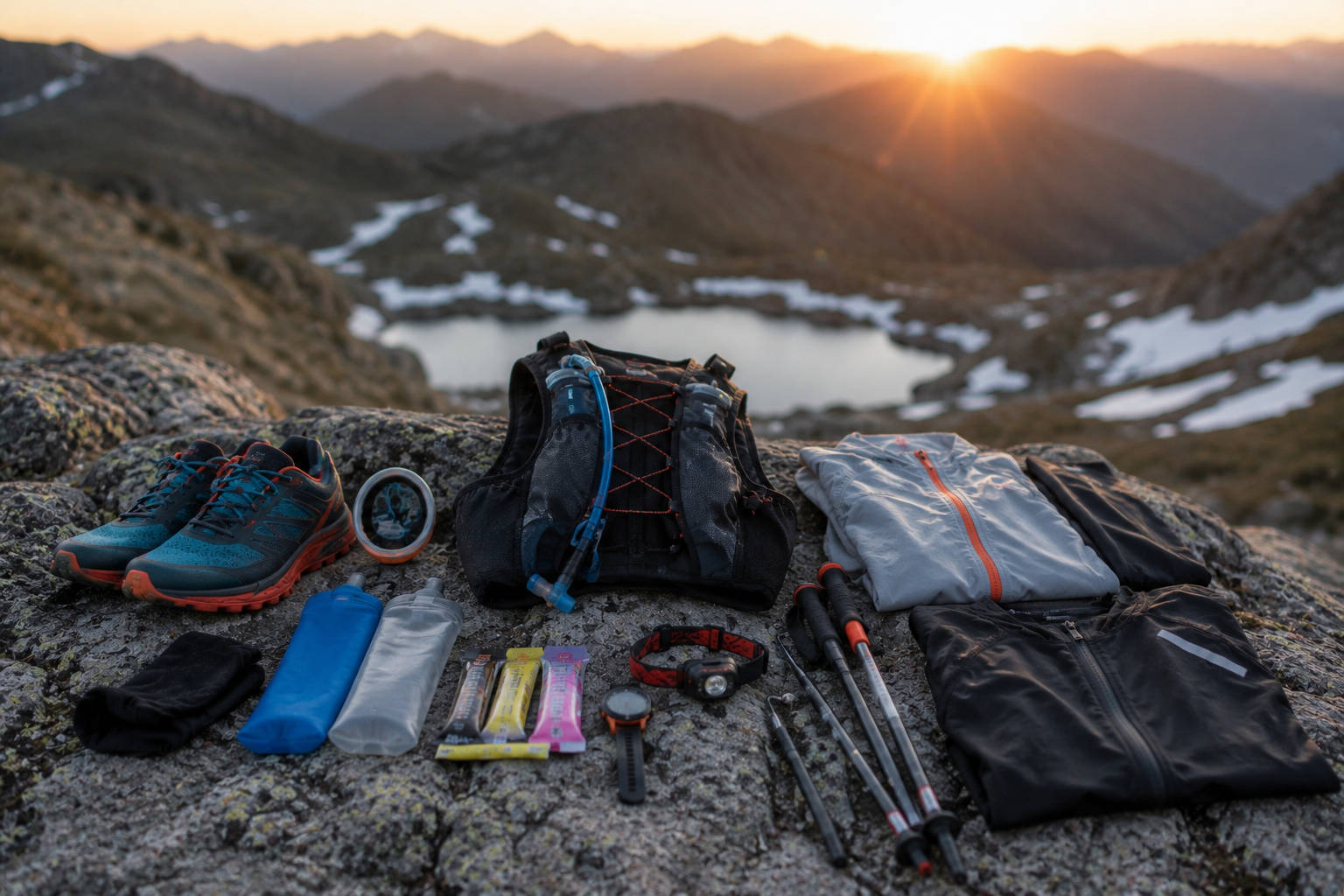 Ultrarunning en Ultra Trail paklijst
